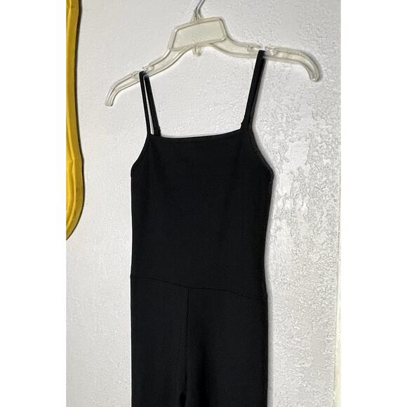 Girlfriend Collective Cami Unitard Black Jumpsuit Size Small - Picture 8 of 9